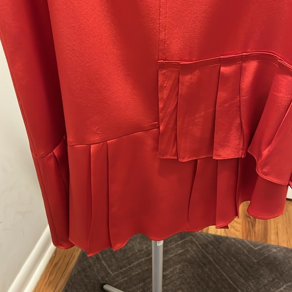 Tibi silk asymmetrical skirt new without tags. Size 8. - Picture 3 of 8